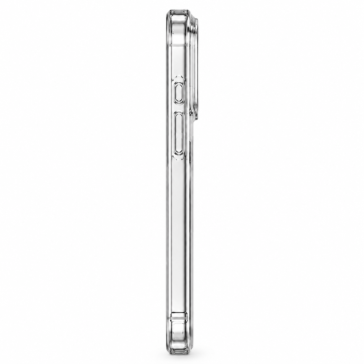 Clear Magnetic iPhone Case with Reinforced Corners — slim side profile